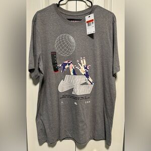 NWT Nike Jordan Jumpman Men’s Gray T-Shirt